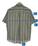 TAKEO KIKUCHI（タケオ　キクチ）カジュアルシャツ カーキ サイズ:M メンズ/2200672901102