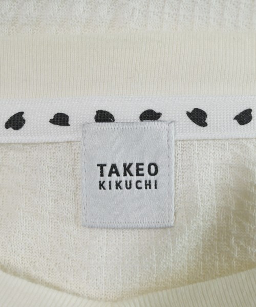 TAKEO KIKUCHI（タケオ　キクチ）Tシャツ・カットソー 白 サイズ:-(S位) メンズ/2200675380010