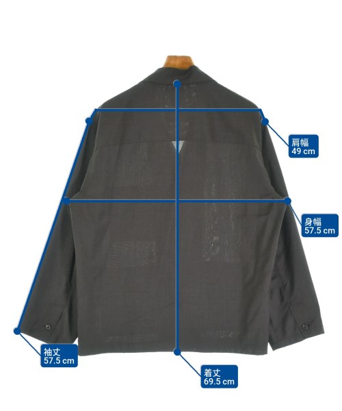 TAKEO KIKUCHI（タケオ　キクチ）カジュアルジャケット 茶 サイズ:2(M位) メンズ/2200675380034