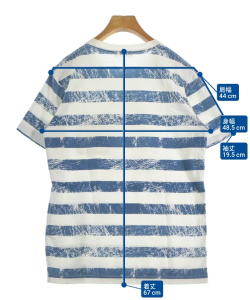 TAKEO KIKUCHI（タケオ　キクチ）Tシャツ・カットソー 白 サイズ:M メンズ/2200693621119