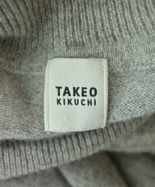 TAKEO KIKUCHI（タケオ　キクチ）ニット・セーター グレー サイズ:2(M位) メンズ/2200693044086