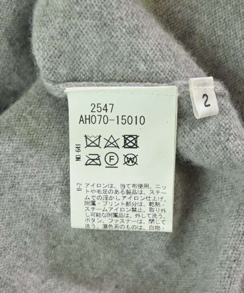 TAKEO KIKUCHI（タケオ　キクチ）ニット・セーター グレー サイズ:2(M位) メンズ/2200693044086