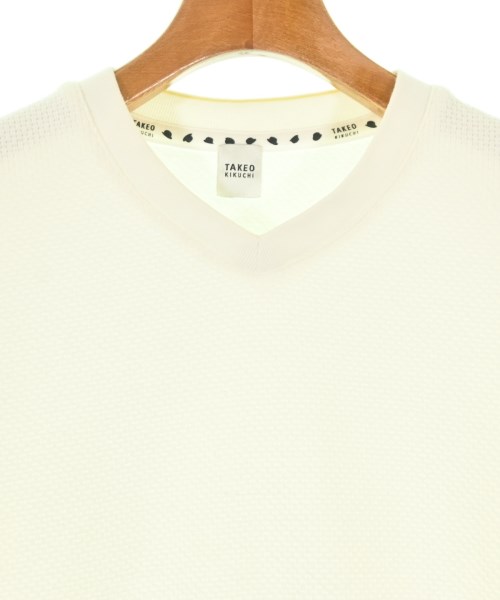 TAKEO KIKUCHI（タケオ　キクチ）Tシャツ・カットソー 白 サイズ:2(M位) メンズ/2200693044093