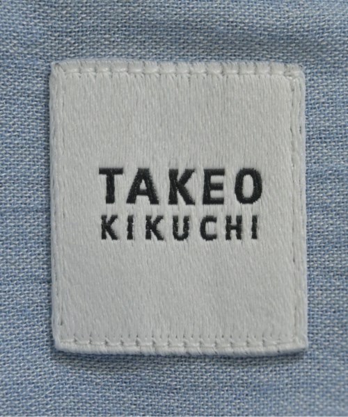 TAKEO KIKUCHI（タケオ　キクチ）カジュアルシャツ 青 サイズ:2(M位) メンズ/2200692890035