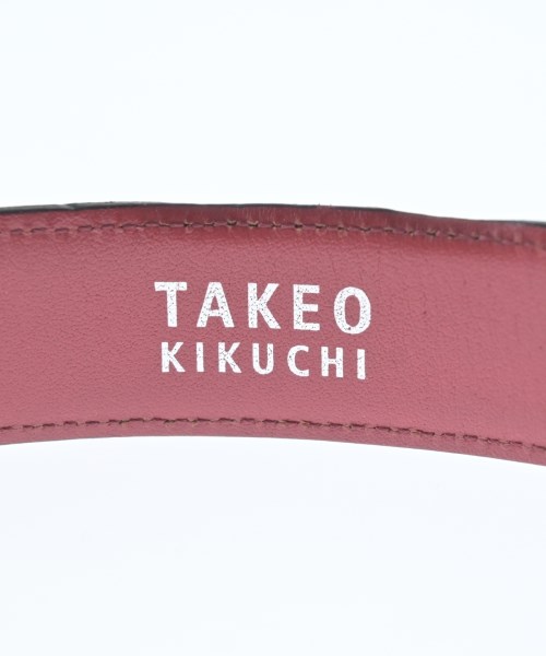 TAKEO KIKUCHI（タケオ　キクチ）ベルト 茶 サイズ:00(L位) メンズ/2200651870122