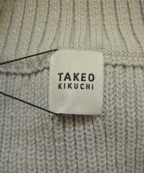 TAKEO KIKUCHI（タケオ　キクチ）カーディガン グレー サイズ:4(XL位) メンズ/2200655834045