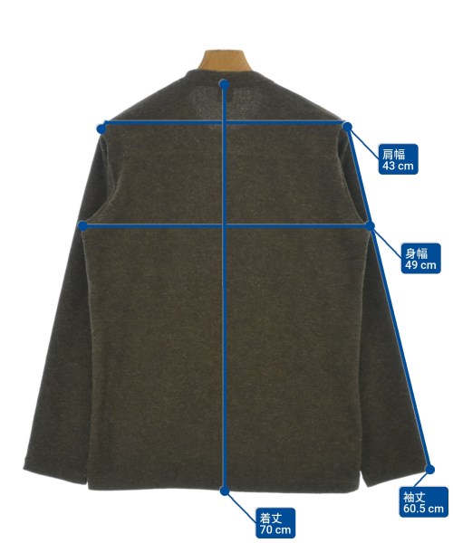 TAKEO KIKUCHI（タケオ　キクチ）ニット・セーター 茶 サイズ:2(M位) メンズ/2200653566030