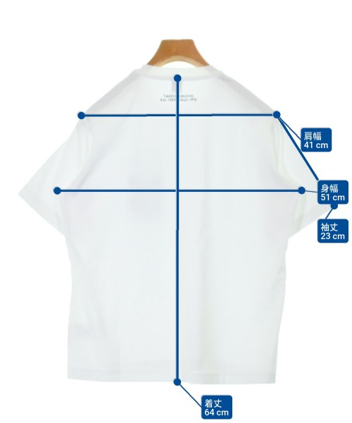 TAKEO KIKUCHI（タケオ　キクチ）Tシャツ・カットソー 白 サイズ:2(M位) メンズ/2200653566061