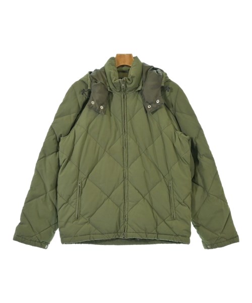 TAKEO KIKUCHI(タケオ　キクチ)ダウンジャケット/ダウンベスト カーキ サイズ:3(L位)/2200662058014