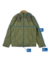 TAKEO KIKUCHI（タケオ　キクチ）ダウンジャケット/ダウンベスト カーキ サイズ:3(L位) メンズ/2200662058014