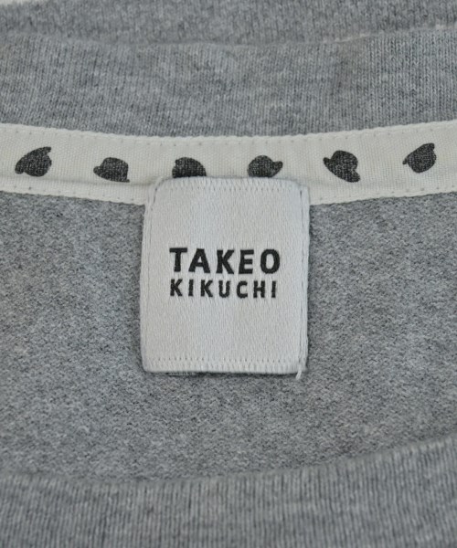 TAKEO KIKUCHI（タケオ　キクチ）Tシャツ・カットソー グレー サイズ:3(L位) メンズ/2200708891049