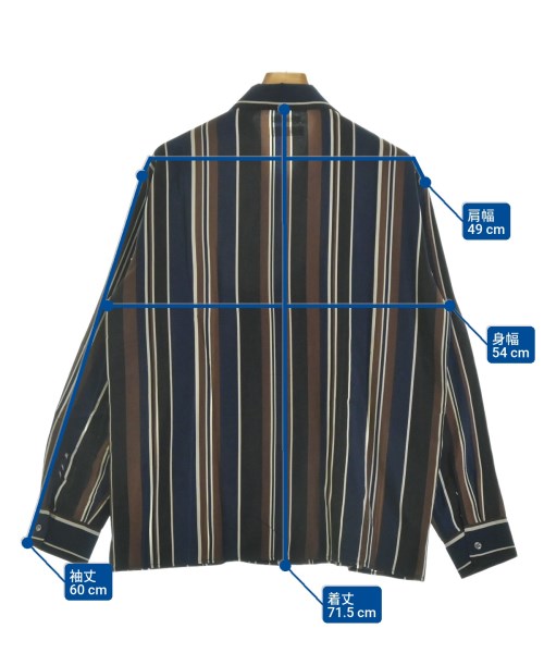 TAKEO KIKUCHI（タケオ　キクチ）カジュアルシャツ 紺 サイズ:L メンズ/2200629754188