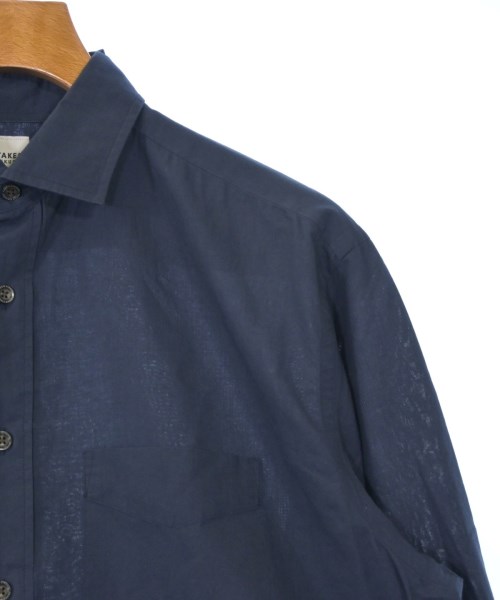 TAKEO KIKUCHI（タケオ　キクチ）カジュアルシャツ 紺 サイズ:2(M位) メンズ/2200630703113