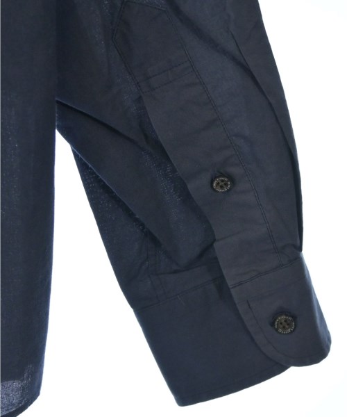 TAKEO KIKUCHI（タケオ　キクチ）カジュアルシャツ 紺 サイズ:2(M位) メンズ/2200630703113