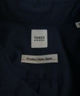 TAKEO KIKUCHI（タケオ　キクチ）カジュアルシャツ 紺 サイズ:2(M位) メンズ/2200630703113