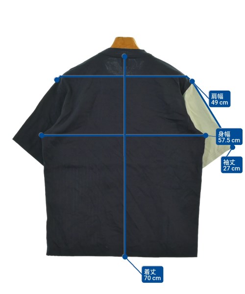 TAKEO KIKUCHI（タケオ　キクチ）Tシャツ・カットソー 紺 サイズ:2(M位) メンズ/2200645709117