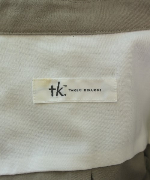 TAKEO KIKUCHI（タケオ　キクチ）カジュアルシャツ カーキ サイズ:S メンズ/2200627502019