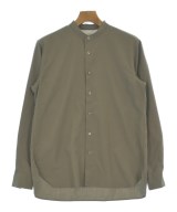 TAKEO KIKUCHI（タケオ　キクチ）カジュアルシャツ カーキ サイズ:S メンズ/2200627502019