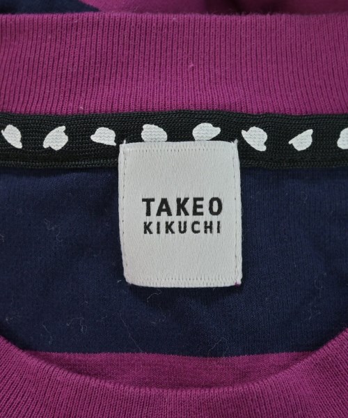 TAKEO KIKUCHI（タケオ　キクチ）Tシャツ・カットソー 紫 サイズ:3(L位) メンズ/2200646384030