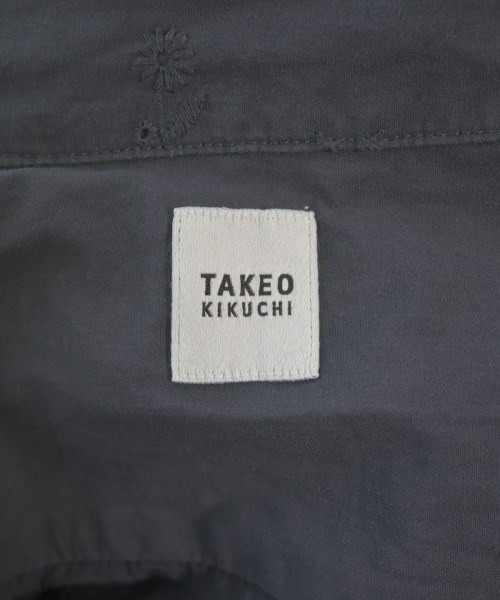 TAKEO KIKUCHI（タケオ　キクチ）カジュアルシャツ グレー サイズ:3(L位) メンズ/2200646384047