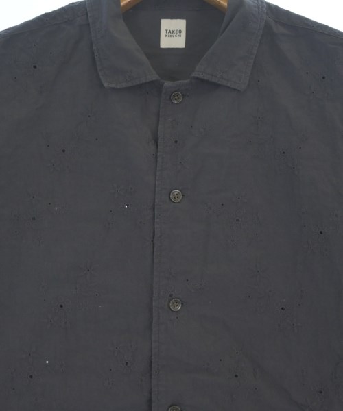 TAKEO KIKUCHI（タケオ　キクチ）カジュアルシャツ グレー サイズ:3(L位) メンズ/2200646384047