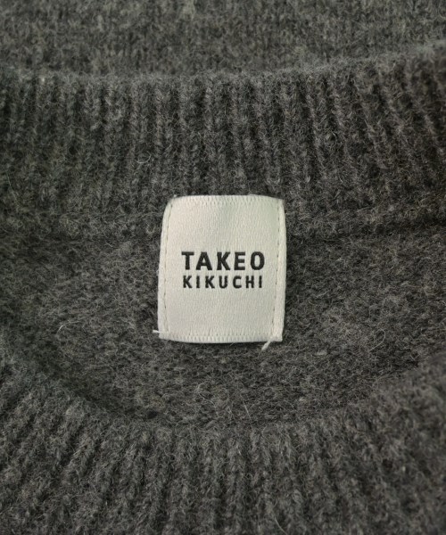 TAKEO KIKUCHI（タケオ　キクチ）ニット・セーター グレー サイズ:3(L位) メンズ/2200646384054