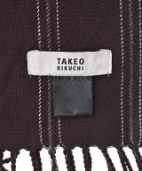 TAKEO KIKUCHI（タケオ　キクチ）マフラー 紫 サイズ:- メンズ/2200647524114