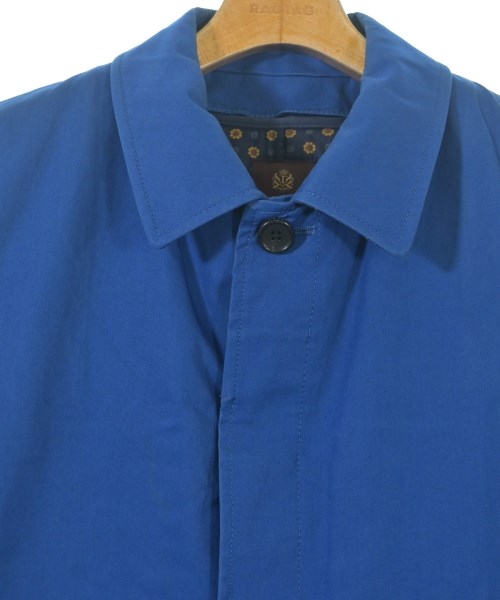 TAKEO KIKUCHI（タケオ　キクチ）ステンカラーコート 青 サイズ:2(M位) メンズ/2200649897025