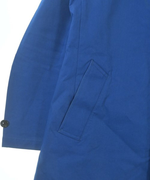 TAKEO KIKUCHI（タケオ　キクチ）ステンカラーコート 青 サイズ:2(M位) メンズ/2200649897025