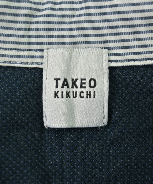 TAKEO KIKUCHI（タケオ　キクチ）ポロシャツ 紺 サイズ:4(XL位) メンズ/2200704836020