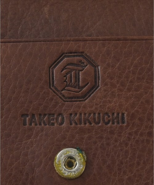 TAKEO KIKUCHI（タケオ　キクチ）カードケース 茶 サイズ:- メンズ/2200705429160