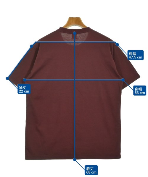 TAKEO KIKUCHI（タケオ　キクチ）Tシャツ・カットソー 赤 サイズ:3(L位) メンズ/2200707050034