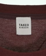 TAKEO KIKUCHI（タケオ　キクチ）Tシャツ・カットソー 赤 サイズ:3(L位) メンズ/2200707050034