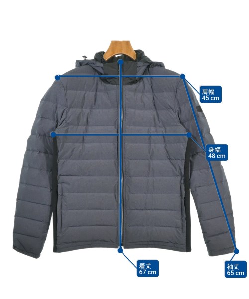 TAKEO KIKUCHI（タケオ　キクチ）ダウンジャケット/ダウンベスト グレー サイズ:3(L位) メンズ/2200659298010