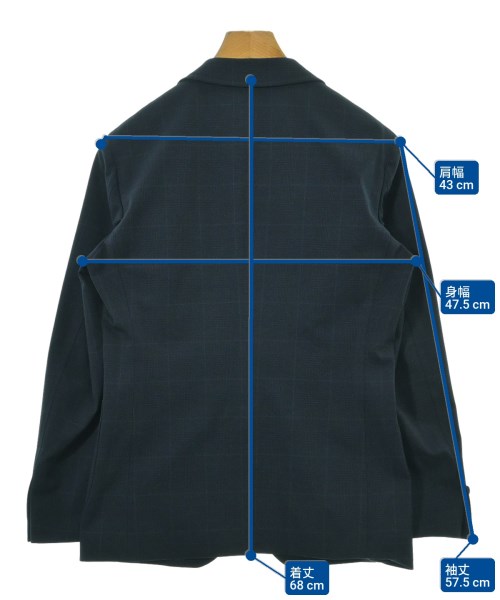 TAKEO KIKUCHI（タケオ　キクチ）カジュアルジャケット 紺 サイズ:1(S位) メンズ/2200665038020