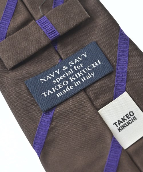 TAKEO KIKUCHI（タケオ　キクチ）ネクタイ 茶 サイズ:- メンズ/2200670697267
