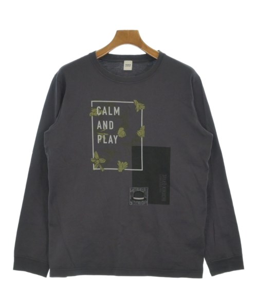 TAKEO KIKUCHI(タケオ　キクチ)Tシャツ・カットソー グレー サイズ:2(M位)/2200671532079
