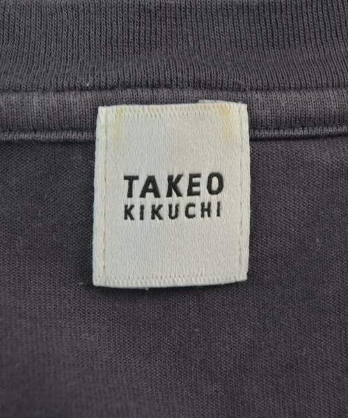 TAKEO KIKUCHI（タケオ　キクチ）Tシャツ・カットソー グレー サイズ:2(M位) メンズ/2200671532079