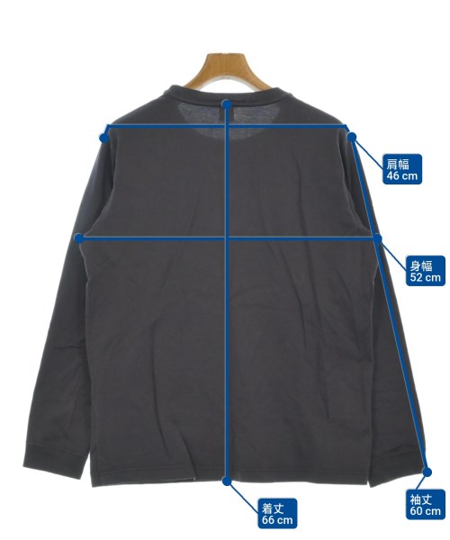 TAKEO KIKUCHI（タケオ　キクチ）Tシャツ・カットソー グレー サイズ:2(M位) メンズ/2200671532079