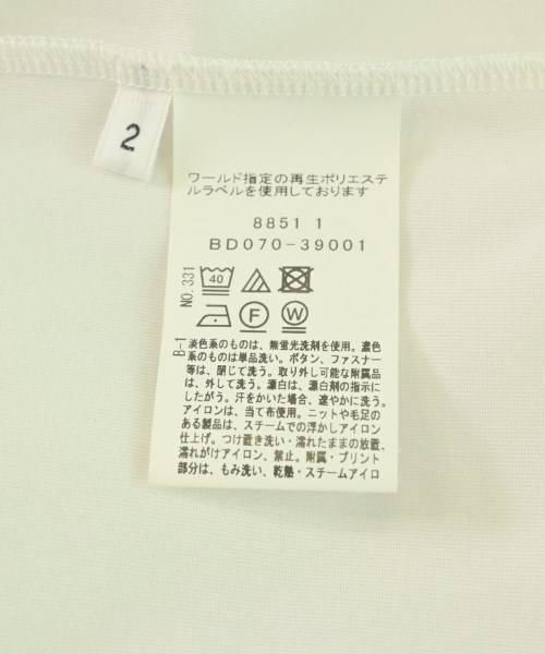 TAKEO KIKUCHI（タケオ　キクチ）Tシャツ・カットソー 白 サイズ:2(M位) メンズ/2200714041148