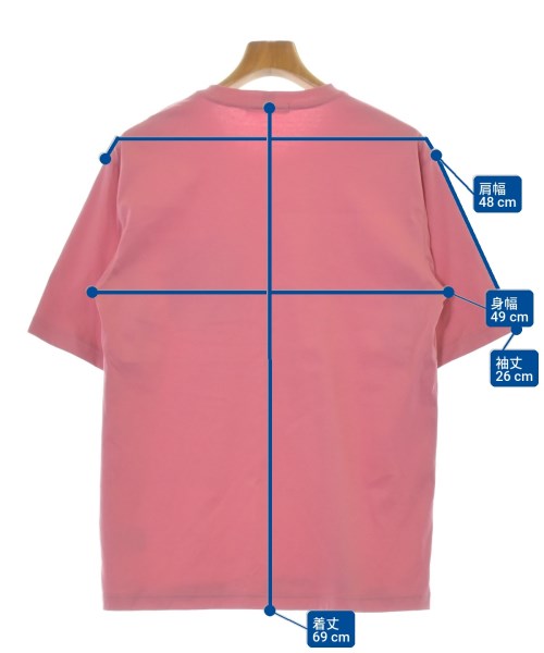 TAKEO KIKUCHI（タケオ　キクチ）Tシャツ・カットソー ピンク サイズ:2(M位) メンズ/2200720643022