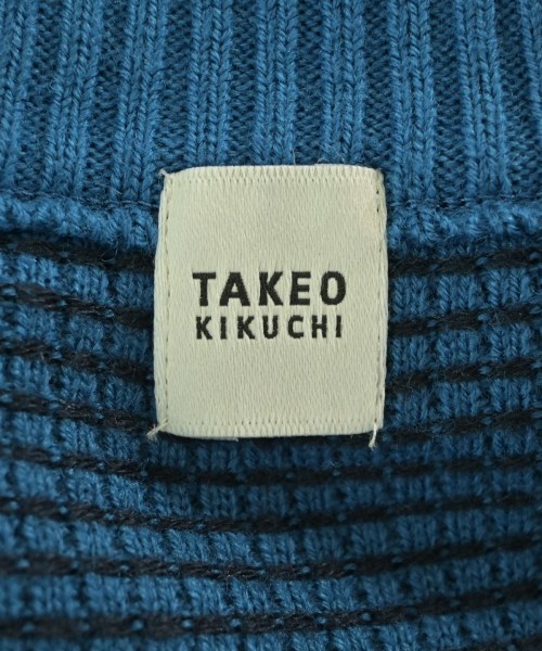 TAKEO KIKUCHI（タケオ　キクチ）カーディガン 青 サイズ:3(L位) メンズ/2200680936110