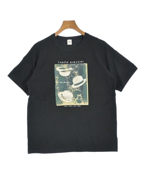 TAKEO KIKUCHI(タケオ　キクチ)Tシャツ・カットソー 黒 サイズ:3(L位)/2200682129053