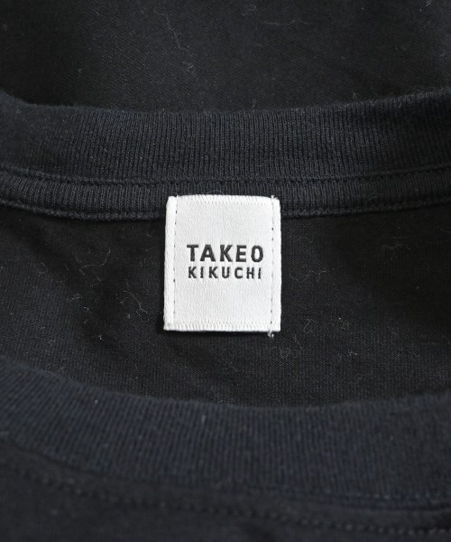 TAKEO KIKUCHI（タケオ　キクチ）Tシャツ・カットソー 黒 サイズ:3(L位) メンズ/2200682129053