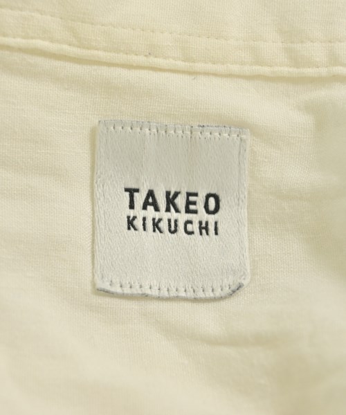 TAKEO KIKUCHI（タケオ　キクチ）カジュアルシャツ 白 サイズ:3(L位) レディース/2200684519029