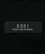 5351 POUR LES HOMMES（５３５１　オム）カーディガン 黒 サイズ:46(M位) メンズ/2200623031117