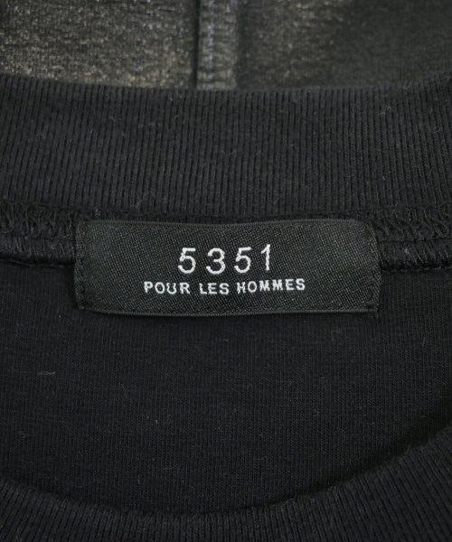 5351 POUR LES HOMMES（５３５１　オム）スウェット 黒 サイズ:48(L位) メンズ/2200679580041