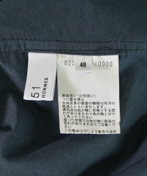 5351 POUR LES HOMMES（５３５１　オム）カジュアルシャツ 黒 サイズ:48(L位) メンズ/2200679580058