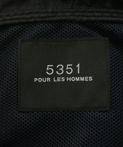5351 POUR LES HOMMES（５３５１　オム）ブルゾン 黒 サイズ:44(S位) メンズ/2200700892013