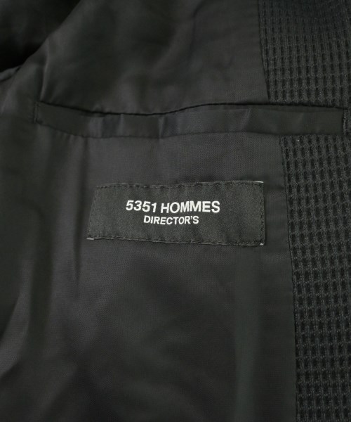 5351 POUR LES HOMMES（５３５１　オム）ビジネス 黒 サイズ:50(XL位)/46(M位) メンズ/2200713564020